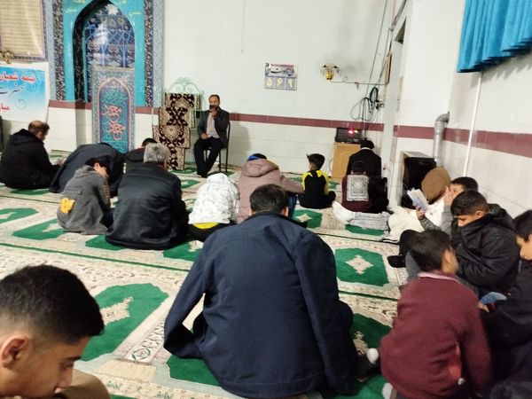 مراسم احیای نیمه شعبان در روستای ظفرآباد 