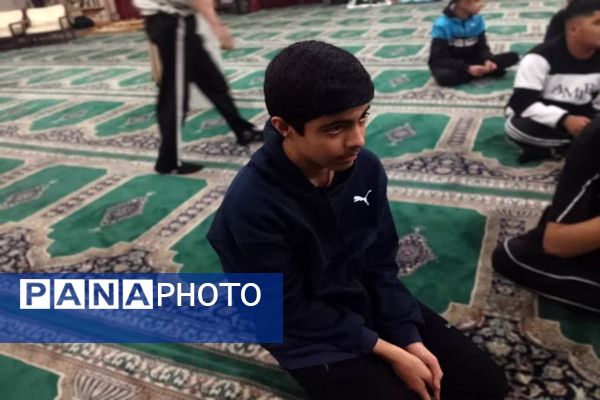 مراسم اعتکاف پسران آسمانی در مسجد علی ابن ابیطالب 