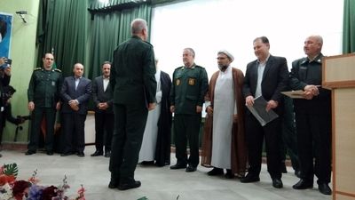 مراسم تکریم و معارفه فرمانده سپاه ناحیه اهر