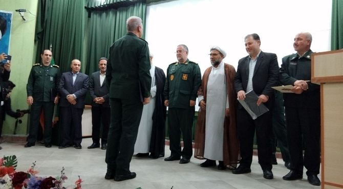 مراسم تکریم و معارفه فرمانده سپاه ناحیه اهر