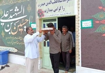 اعزام گروه پیشرو موکب حضرت علی اکبر(ع) رودان به کربلا معلی