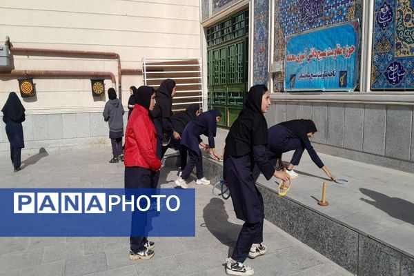 اردوی عملی آمادگی دفاعی دانش آموزان  دبیرستان شهید مجید دهنوی  نیشابور