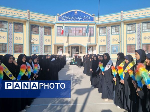 تشییع باشکوه شهید گمنام درسطح مدارس مه ولات