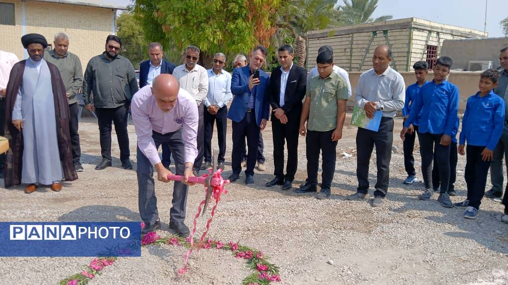 آغاز ساخت مدرسه ۳ کلاسه استثنایی در فین