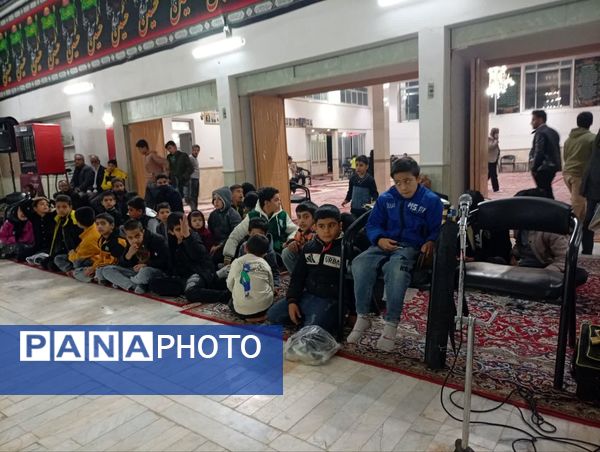 اجرای نمایش و شبیه خوانی دهه فاطمیه در تکیه ابوالفضلی روستای فدافن