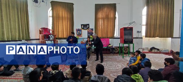 جشن ولادت حضرت علی (ع) پایگاه بسیج مطهره روستای تنسوان شیروان