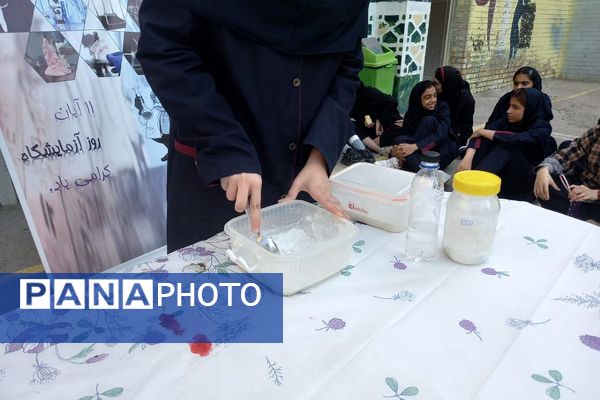 گرامیداشت روز آزمایشگاه در مدارس کهریزک 