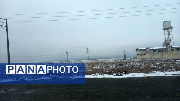 اولین صبح برفی در روستا بتو 