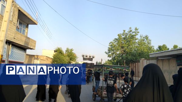 هیات‌ عزاداری‌ در شهر وردنجان‌‌ 