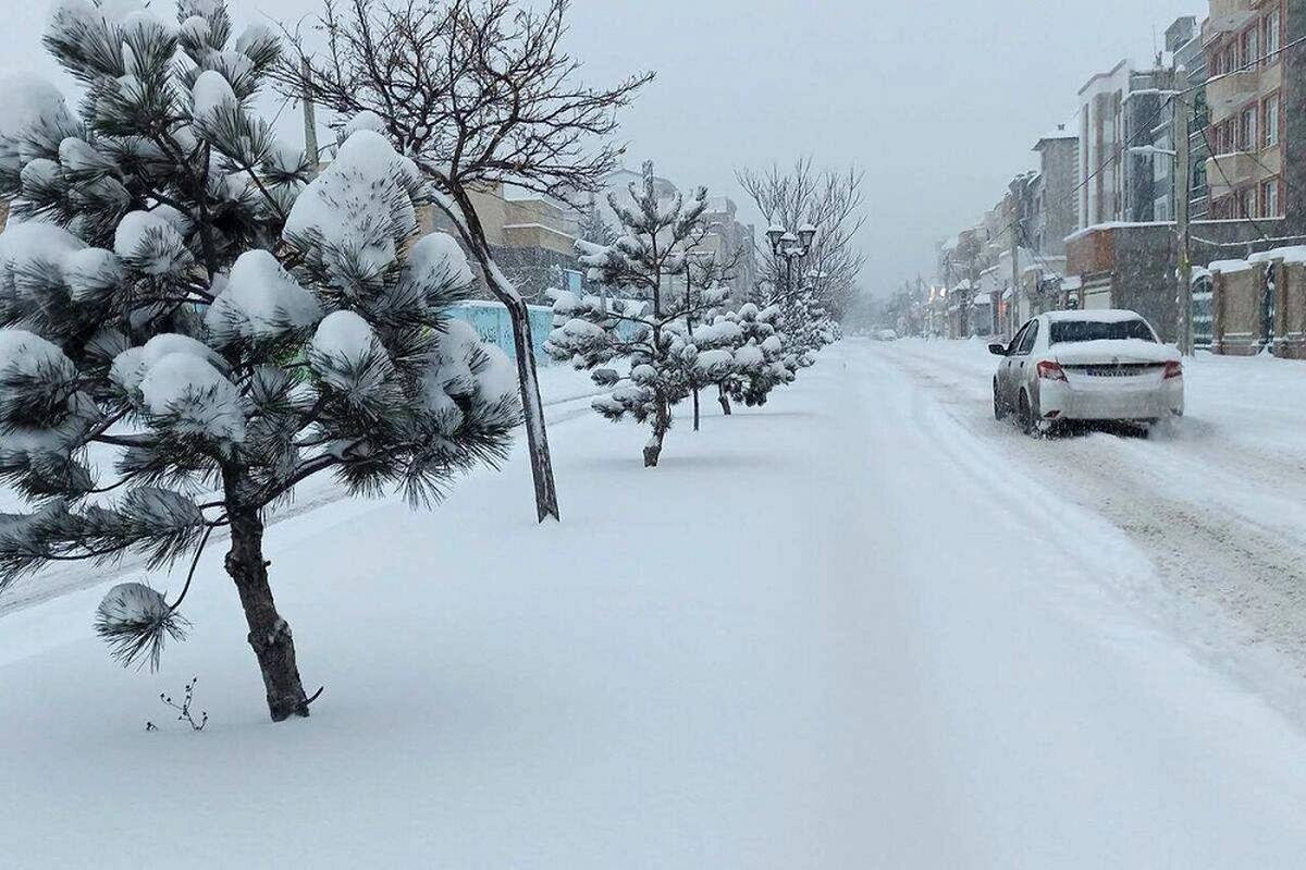 تداوم و تشدید بارش برف و کاهش دما در استان اردبیل