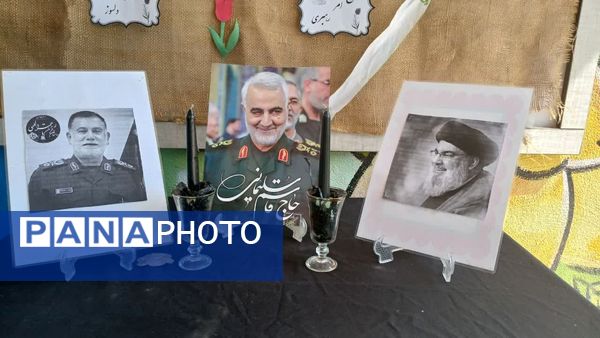 دانش‌آموزان میبدی در خط مقدم مبارزه با اسرائیل 