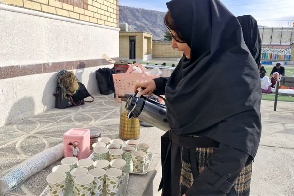 پویش صبحانه سالم در مدارس روستایی شهرستان باشت