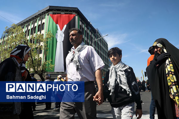 مراسم راهپیمایی روز جهانی قدس در تهران