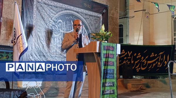  عزاداری هیئت اجتماع حسینی در ناحیه 7 مشهد