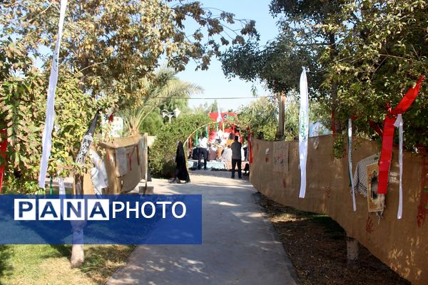 مراسم سالگرد تدفین شهدای گمنام موسسه علمی فرهنگی دارالحدیث قم