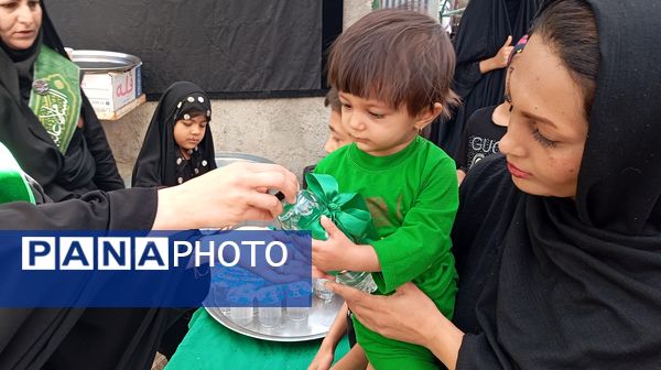 سربازان کوچک امام زمان در همایش شیرخوارگان حسینی شهرستان بن