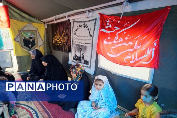 برپایی حسینیه ویژه کودکان در دیشموک به همت هیأت صمصام‌المنتقم