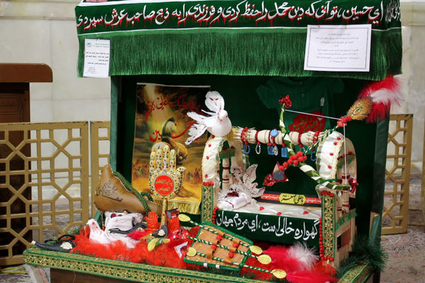 گهواره‌های عاشورایی و لالایی مادران همنوا با کودکان شهید
