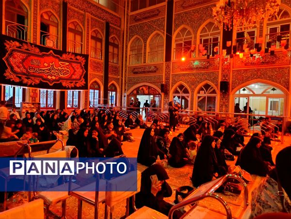 برگزاری مراسم عزاداری شب دوم  ماه محرم در تکیه ابوالفضلی نیشابور