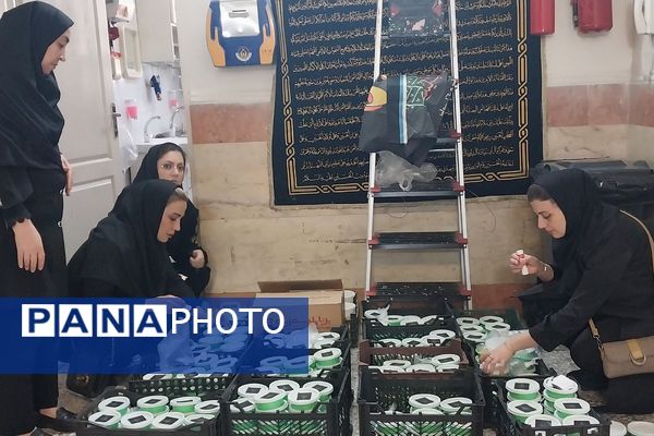 مراسم شهادت حضرت فاطمه (س) در دبستان شهید مجید مجیدی ناحیه دو شهرری 