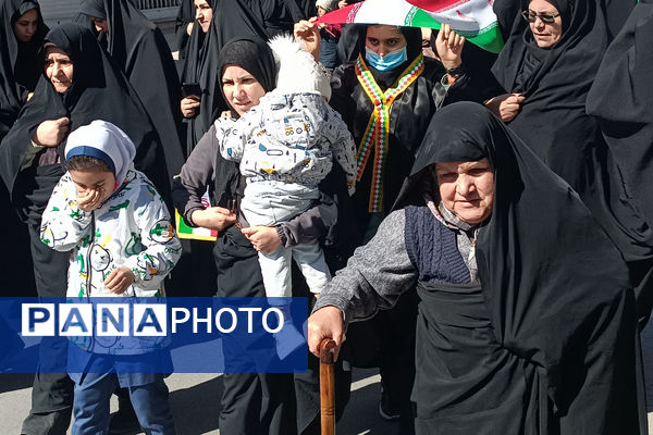 مردم شهر صغاد حامی آرمان‌های انقلاب با حضور در راهپیمایی ۲۲ بهمن