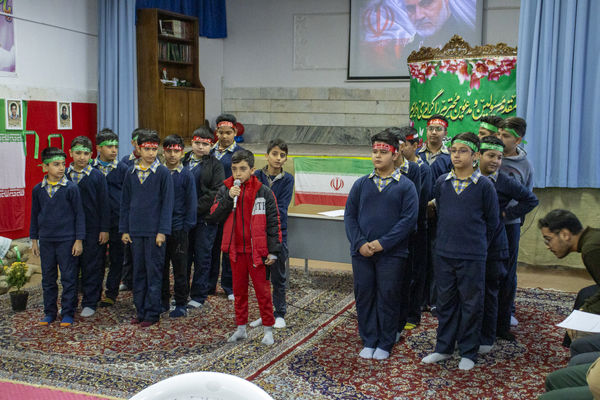 مراسم گرامیداشت پنجمین سالگرد شهادت سردار شهید حاج قاسم سلیمانی در محلات