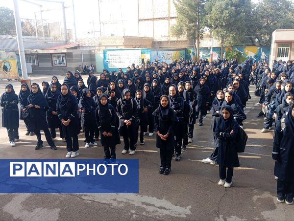 زنگ مهر در دبیرستان شاهد قدسیان
