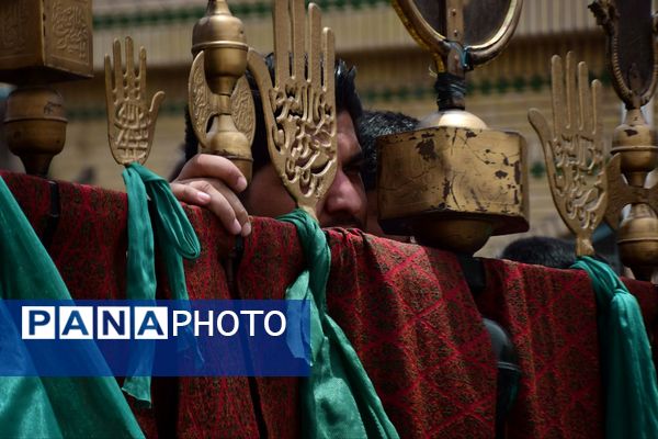 زابل در ماتم حسین؛ گلزار شهدا شهرستان زابل میزبان اشک و شور عزاداران حسینی