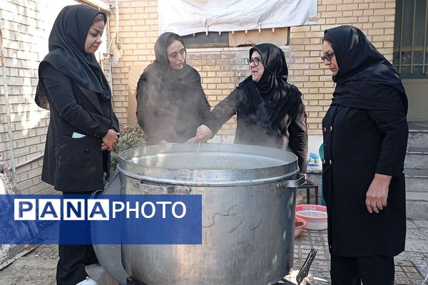 مراسم عزاداری شهادت حضرت زهرا(س) در مدارس کهریزک 