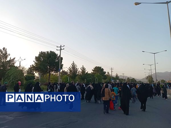 گام های عاشقی به سوی امامزاده سید مرتضی شهرستان کاشمر
