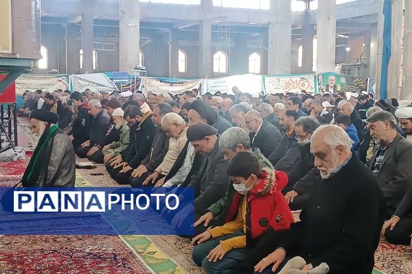 نماز عبادی سیاسی جمعه در شهرستان نیشابور