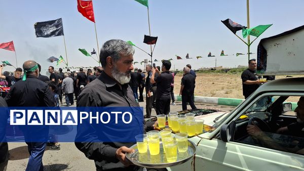 سوگواری روز عاشورا در شهر کهک قم