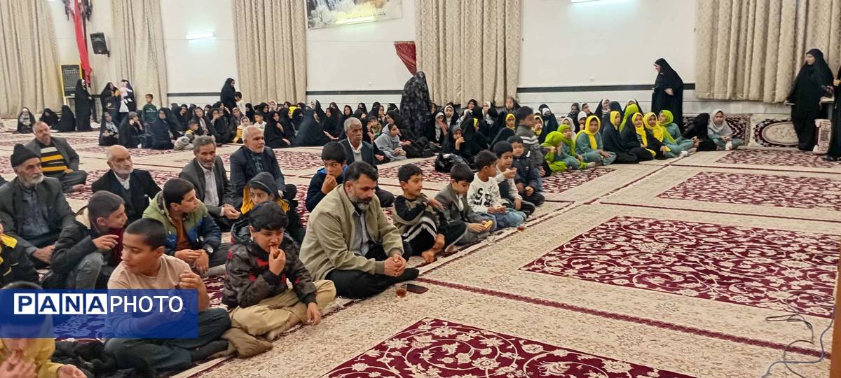 جشن میلاد حضرت فاطمه س در روستای نقاب شهرستان خلیل آباد