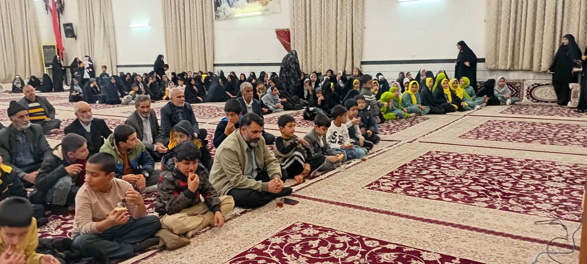 جشن میلاد حضرت فاطمه س در روستای نقاب شهرستان خلیل آباد