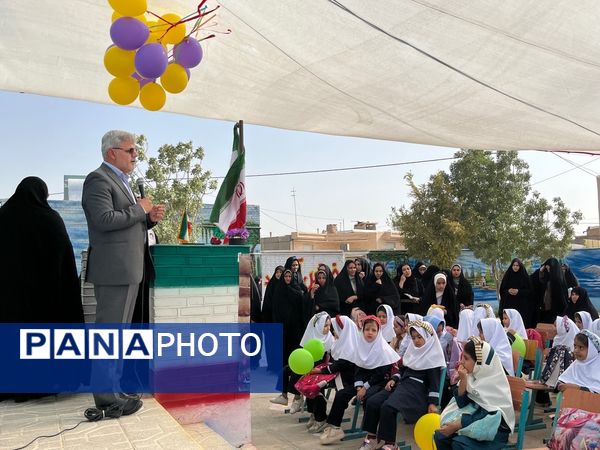 شکوفه‌های بهاری، میهمان مدرسه حدیثه دهنو شدند