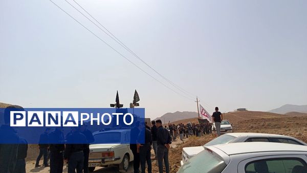 عزاداری مردم روستای جلماجرد در تاسوعای حسینی