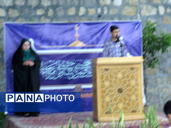 جشن عید غدیر در هنرستان خیر ساز نور هل اتی شهر حصار گرمخان