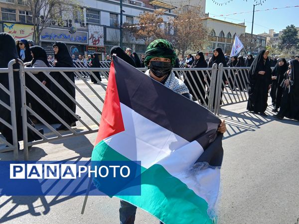 حضور پرشور مردم ولایت مدار مشهدی در راهپیمایی روز قدس