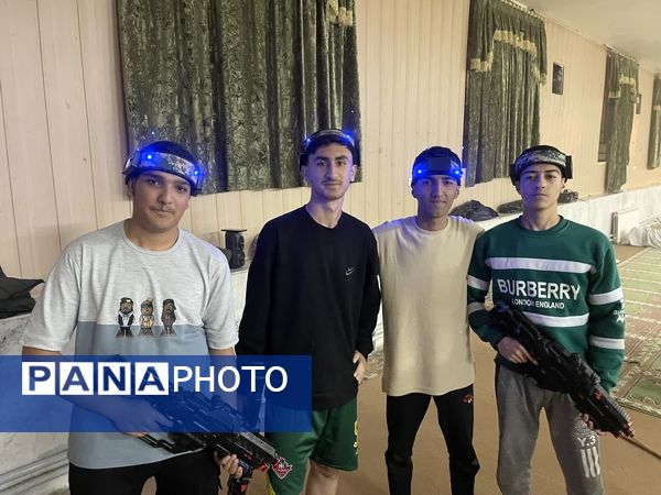 مسابقه لیزرتگ دبیرستان شاهد ابوذر غفاری