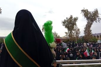 اجتماع بانوان در حرم مطهر احمد ابن موسی شاهچراغ(ع)