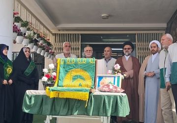 عطر پرچم رضوی در دبیرستان شهید بهداشت قائمشهر