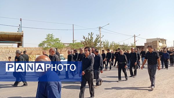 پیاده روی جاماندگان اربعین از روستای نقاب تا امامزاده سید حسن روستای میر آباد