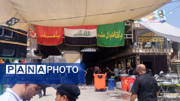 از تصاویر شهدا تا سفره‌های مهربانی در مسیر اربعین