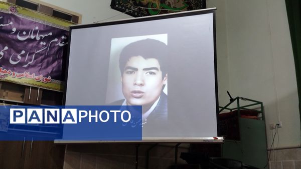 یادواره شهدا در روستای قاسمی نیشابور