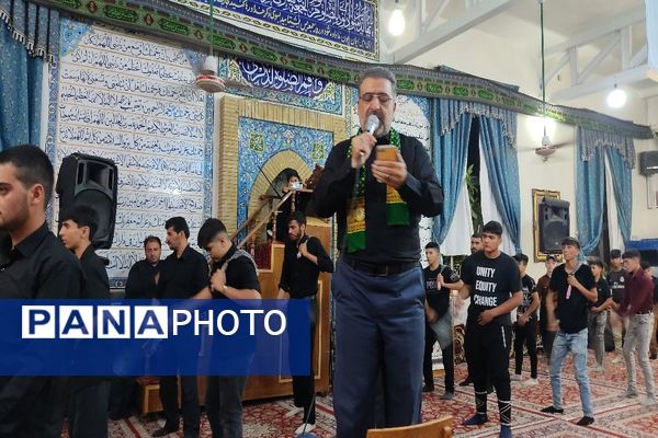 مراسم عزاداری امام حسین(ع) در شهر بار 