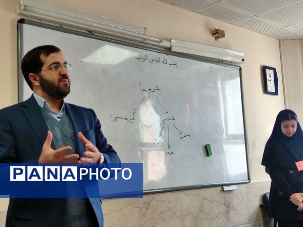 اداره یک روز مدرسه(طرح ایما) توسط دانش‌آموزان دبیرستان فرزانگان استعداد درخشان ملارد