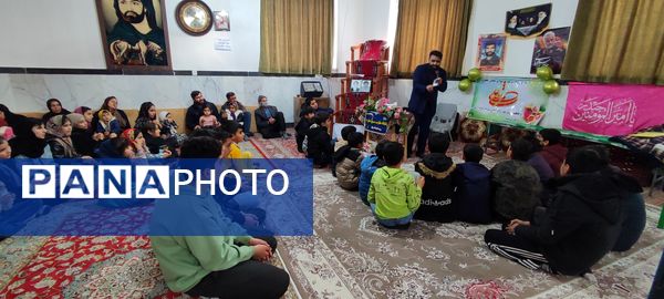جشن ولادت حضرت علی (ع) پایگاه بسیج مطهره روستای تنسوان شیروان