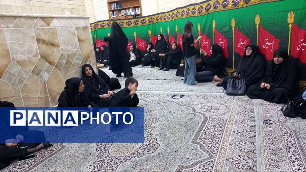 عزاداری ماه محرم در مسجد پیامبر اعظم شهرستان جم
