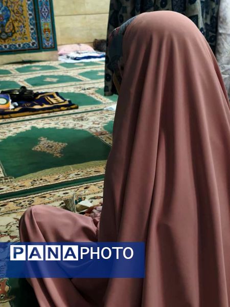 لحظات ناب اعتکاف دانش‌آموزی دختران در جاسک