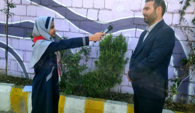 گرامیداشت روز پرستار و ولادت حضرت زینب(س) در دبستان مشهدی‌فرد 